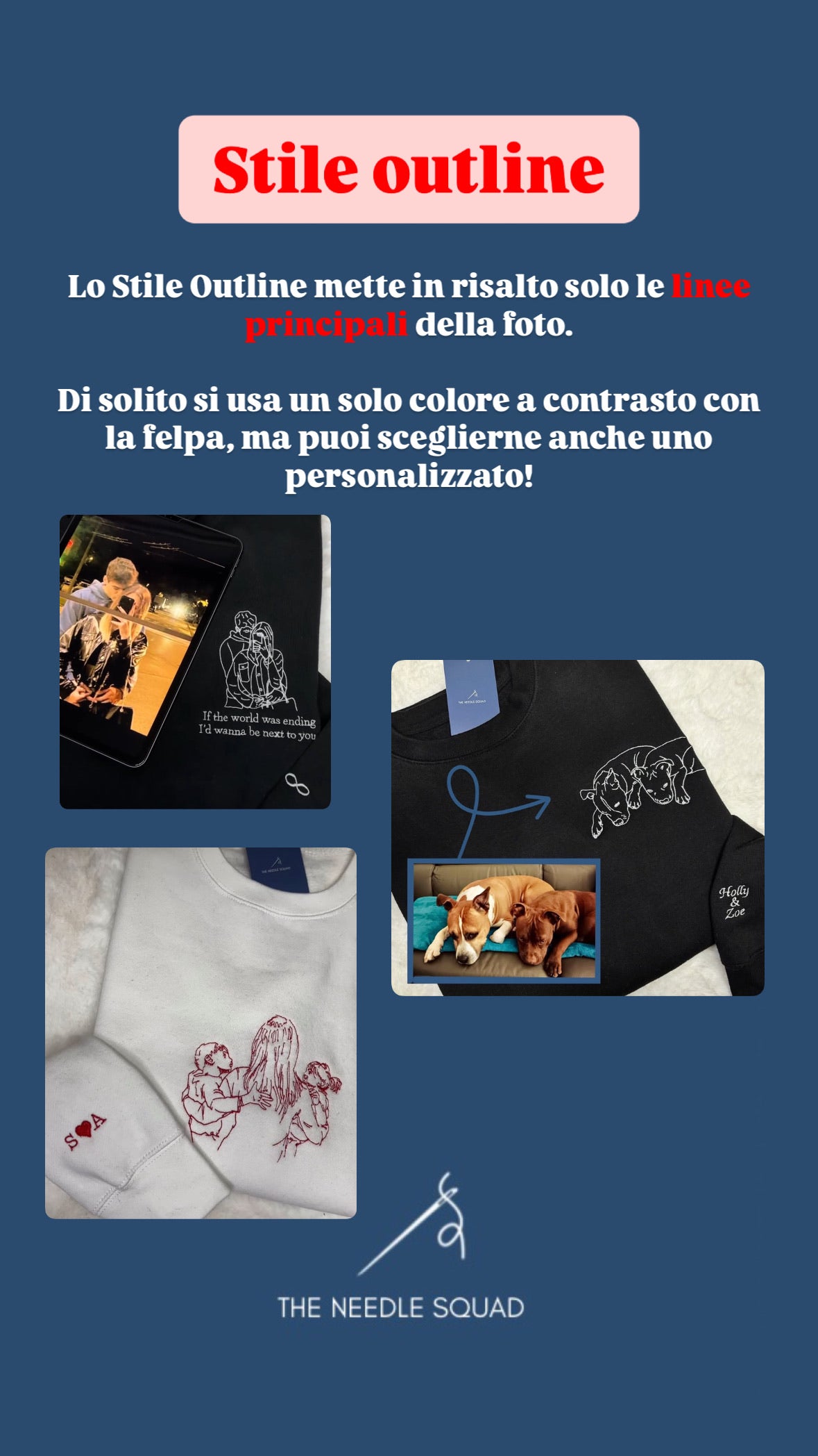 Ricamo di una foto