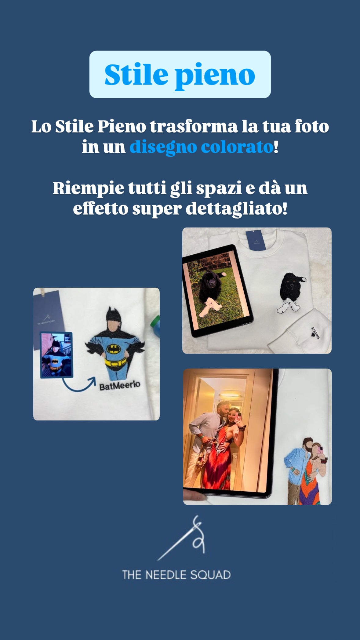 Ricamo di una foto