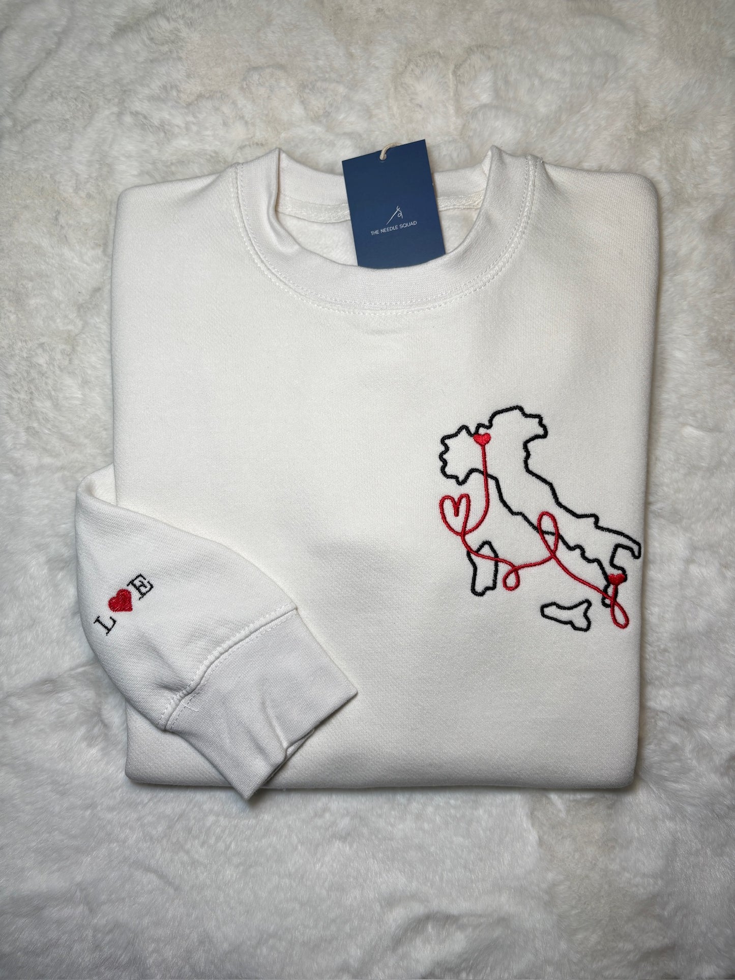 Ricamo Amore a distanza