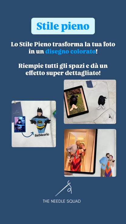 Ricamo di una foto