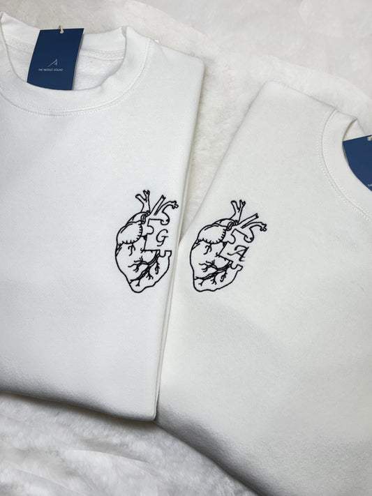 Cuore anatomico + lettera