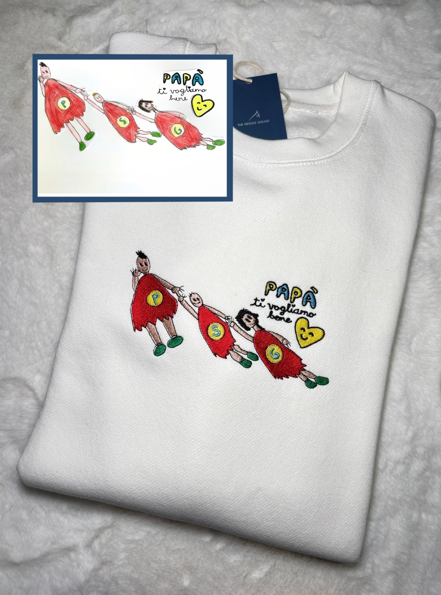 Ricamo di un disegno