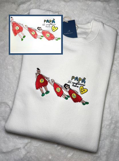 Ricamo di un disegno